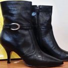 NWB *CIRCA BY JOAN & DAVID* Black Leather Buckle Boots/Size 9 B, M/Reg. $149.99!