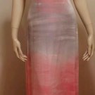NWT *CALVIN KLEIN* Pink & Purple Tie Dye Full Length Beach Dress/Size M/Reg. $88