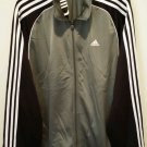 NWT ADIDAS Black And Silver Lay-Up Jacket/Size Large/Reg. $50.00!