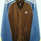 NWT ADIDAS Black And Blue Lay-Up Jacket/Size Large/Reg. $50.00!