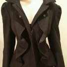 NWT *CHADWICKS* Black Equestrian Jacket/Size 10/Fully Lined!