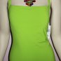 NWT Calvin Klein Neon Green One-Piece Swim Suit/Size 12!