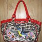 NWOT Large *Ed Hardy* Leopard Handbag With Rhinestones!