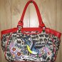 NWOT Large *Ed Hardy* Leopard Handbag With Rhinestones!