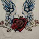NWT Christian Audigier Rhinestone Polo Shirt/Size Large