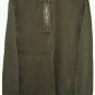 NWT Calvin Klein Jeans Black Half-Zip/Size Large/Reg. $39.50/100% Cotton!!!!!!!!