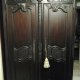MAHOGANY ARMOIRES