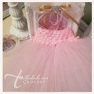 Pink Baby Tutu with Crocheted Waist - Joanna