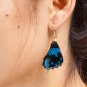 Butterfly BLUE Wings Earrings Jewelry, Natural feel, Beauty, Stunning