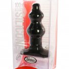 Severin Small Silicone Anal Plug 4.35 Inch Black