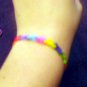 rainbow bracelet