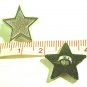 10 pcs Silver Plated Star Alloy 17mm Button DIY119
