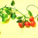 Artificial Climbing Plants Flower with Cherry 100cm