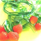 Artificial Climbing Plants Flower Strawberry 100cm