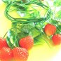 Artificial Climbing Plants Flower Strawberry 100cm