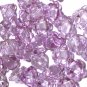 50 pcs Purple Arcylic 1cm Flower Bead Button DIY25