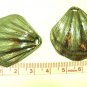6 pcs Black Bronze Scalloped Shell 4cm Pendant DIY153
