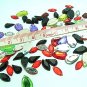 130 pcs Assort Color Shape Arcylic Beads DIY157