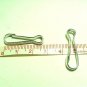 20pcs DIY Silver Tone Keyring Dangles's Connector