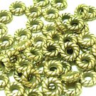 150 pcs Silver Color Plastic Ring Beads DIY67