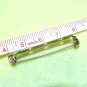 10pcs Quality Finding Brooch 38mm Silver Plated DIY54
