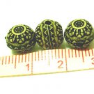 50pcs  Asian Pattern Plastic Ball Beads DIY73