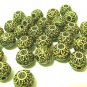 50pcs  Asian Pattern Plastic Ball Beads DIY73