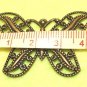 3 pcs Delicate Copper 4.5cm Pendant Butterfly DIY114