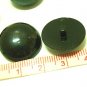 10pcs Big Black Round Overcoat 1.9cm Button DIY60