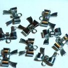 30 pcs White Steel Metal 9x9 mm Butterfly Dangle best for Earring DIY217