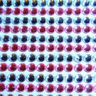 336 pcs For Paper Craft 5mm Clear & Pink Sticky Plastic Crystal Beads DIY219
