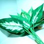 HL Artificial Plastic Flowers Green Leaf Plant Home Decoration
