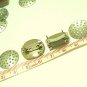 8 pcs Silver Plated Brooch Pin for Big Flowers DIY79