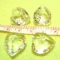 10 pcs Transparent Big Heart Arcylic Quality Button DIY28