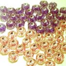 100 pcs Purple & Pink Arcylic Plastic Beads DIY117