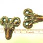 6 pcs Bronze Tone Plated Bull Plastic 4cm Beads DIY155