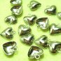 40 pcs Tiny Silver Tone 9mm Heart Alloy Pendant DIY127