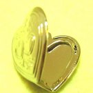 3 pcs Silver Plated Open Heart 2cm Pendant DIY112