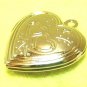 3 pcs Silver Plated Open Heart 2cm Pendant DIY112