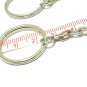 10 pcs Silver Tone Key Ring Keyring Keychain DIY46
