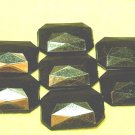 15 pcs Black Diamond Cut 2.5cm Arcylic Bead DIY1