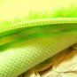LB Green Color Ovaltine Collection Acrylic Fur Cosmetic Coins Bag Purse Wallet