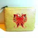LB Fancy Style Stella Shimmer Butterfly Coins Bag Cosmetic Bag Made Up Bag