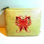 LB Fancy Style Stella Shimmer Butterfly Coins Bag Cosmetic Bag Made Up Bag