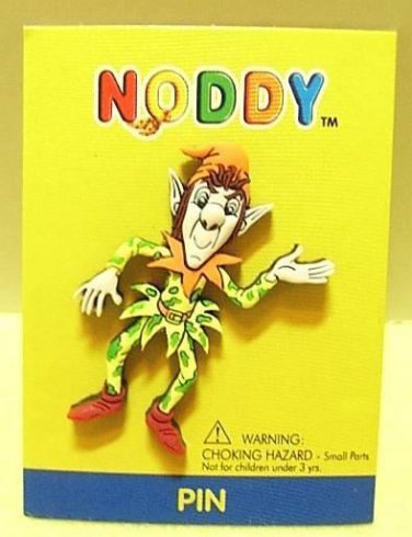 HC Noddy Soft Plastic Pin for School Bag Collection