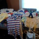 66 Pieces Lot of Baby Boy Clothes