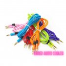4 ft Aux Cable Male to Male 3.5mm Stereo Cables Assorted Colors Available