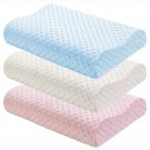 Contour Memory Foam Pillow Orthopaedic Head Neck Back Support Pillow with Cover, 1 Pack