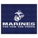 U.S. Marines Tailgater Rug 5'x6' The Few, The Proud