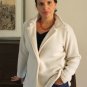 Black Jacket \ Women Cardigan \ Boucle Jacket \ Fleece Cardigan